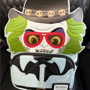 Loungefly Beetlejuice Mini Backpack NWT
